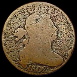 1802 Draped Bust Large Cent NICELY CIRCULATED