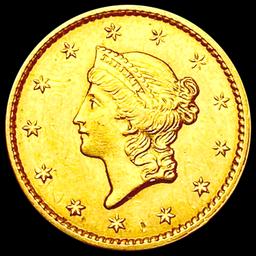 1849 Rare Gold Dollar CHOICE AU