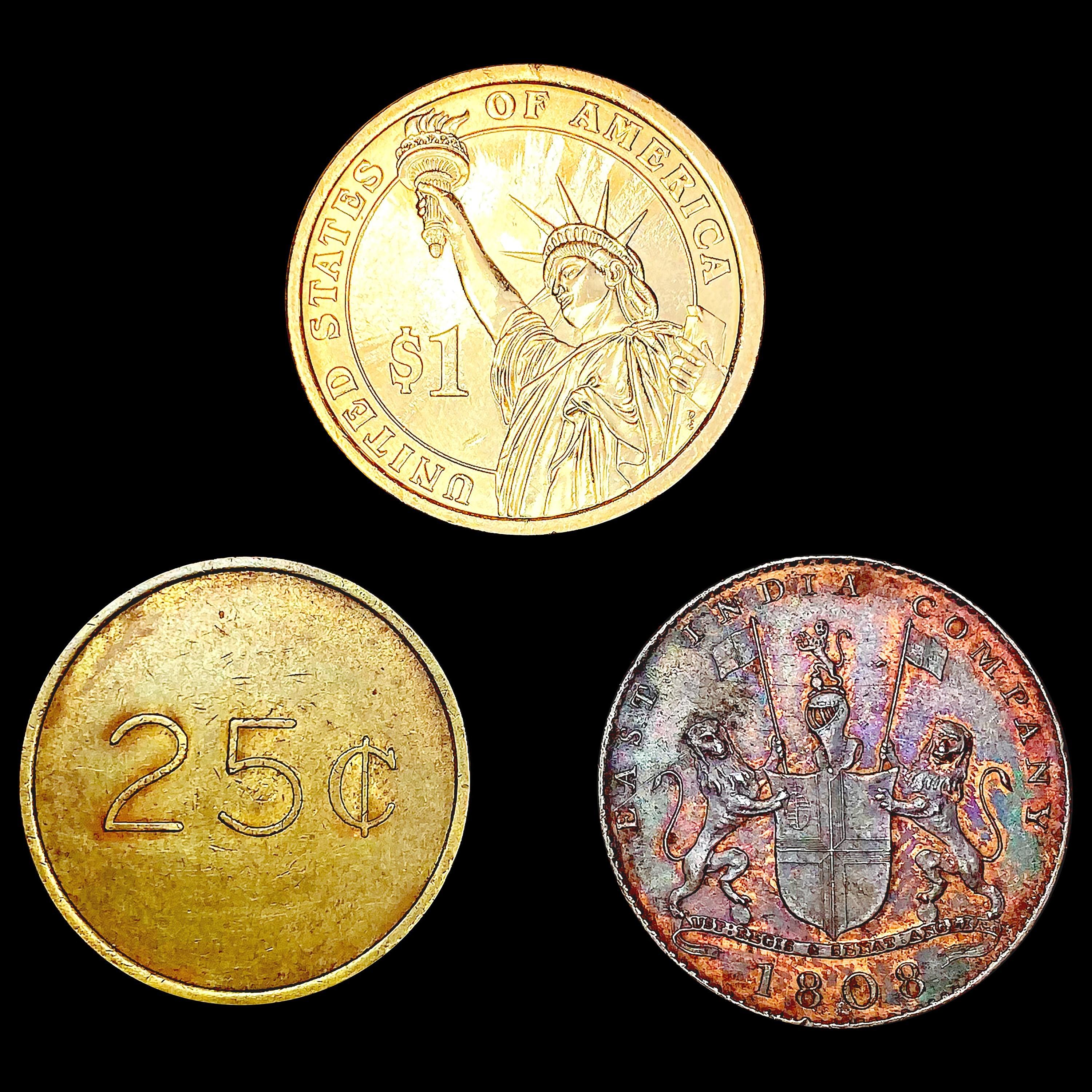[3] Varied US & World Coinage [1808, 2007] HIGH GR