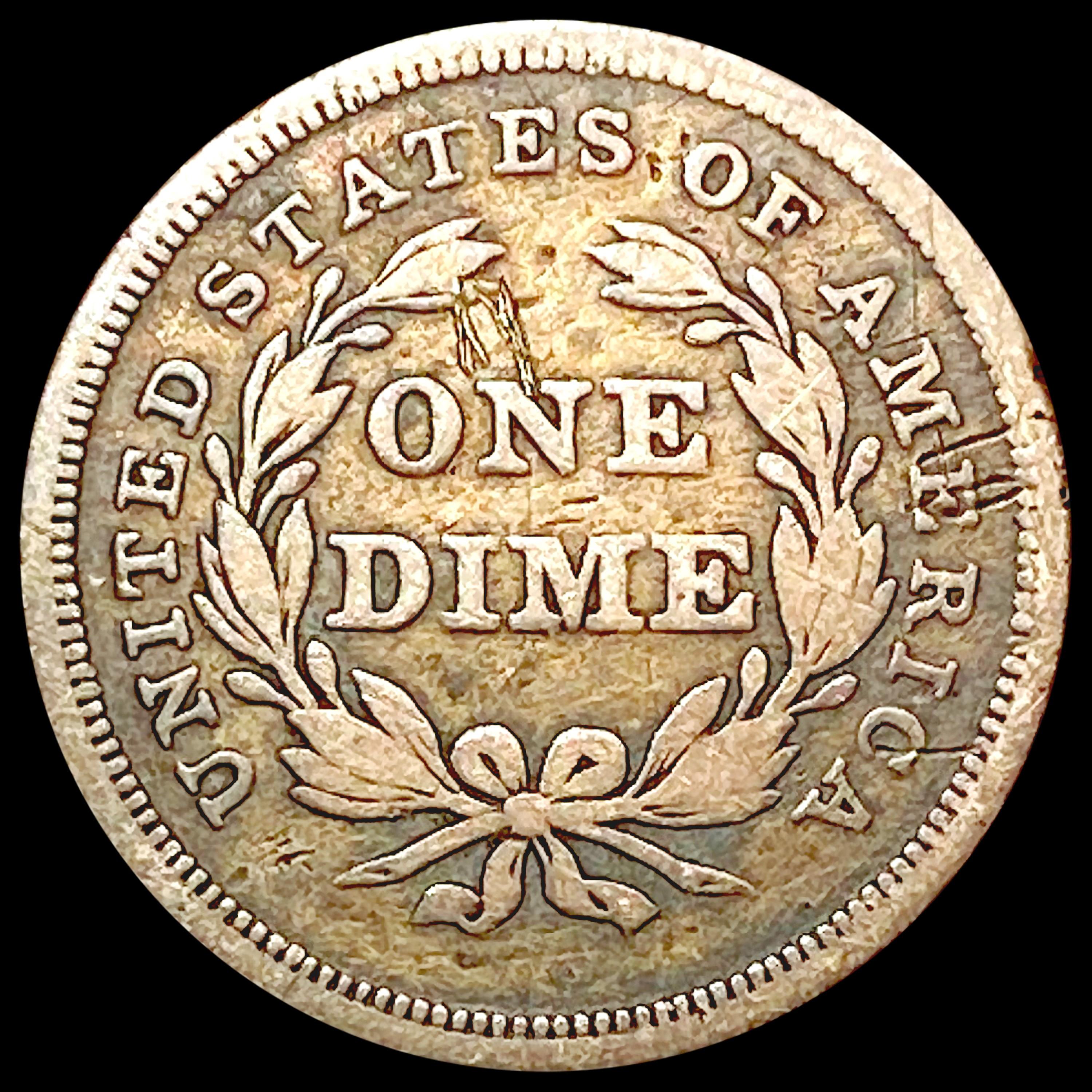 1840 Seated Liberty Dime NICELY CIRCULATED