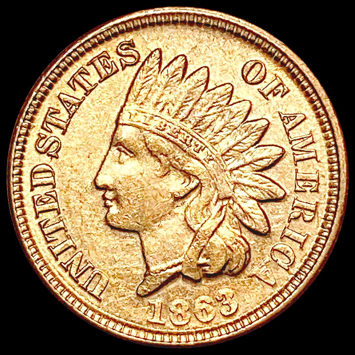 1863 Indian Head Cent UNCIRCULATED