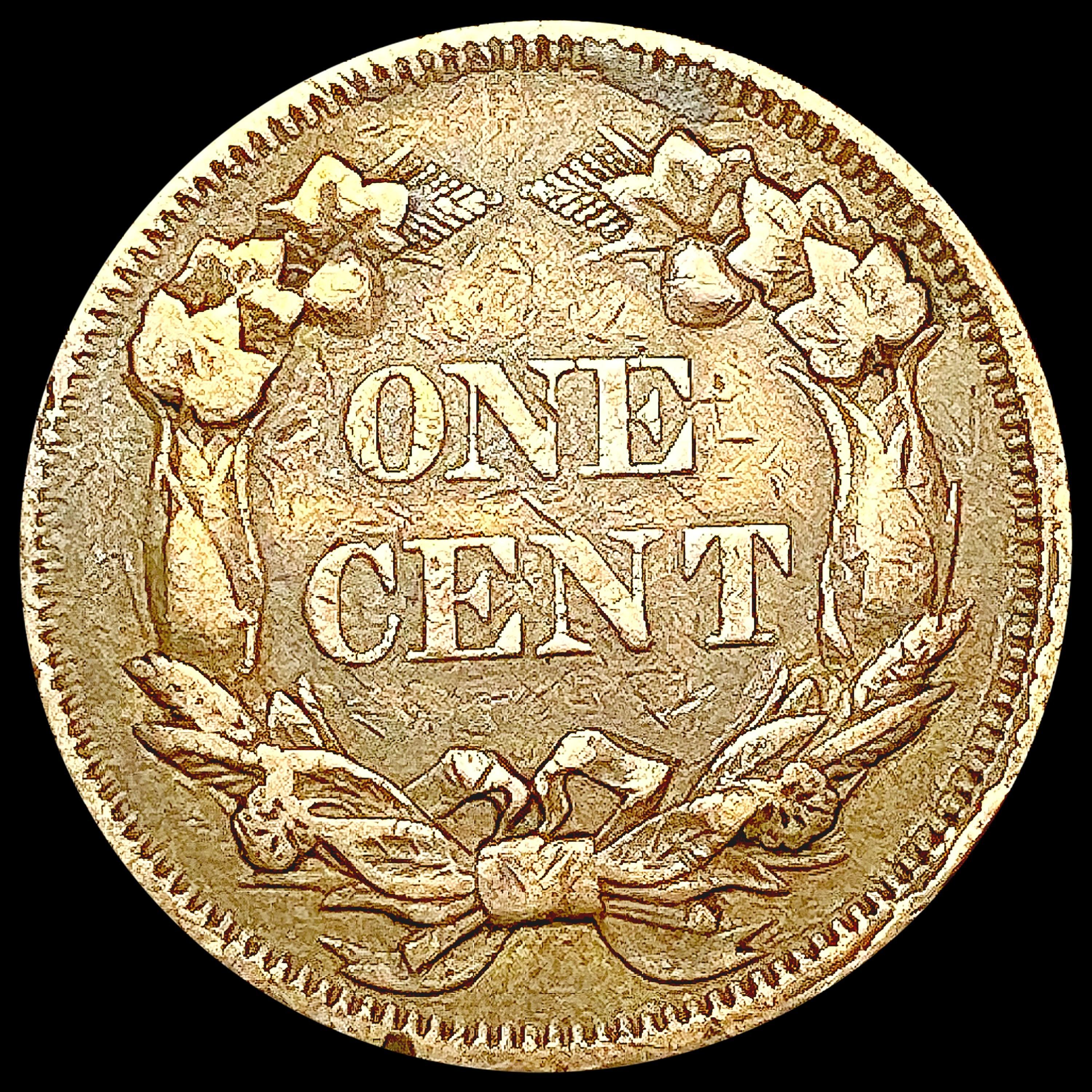 1858 Flying Eagle Cent NEARLY UNCIRCULATED