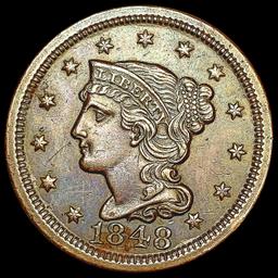 1848 Braided Hair Large Cent UNCIRCULATED