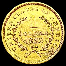 1852 Rare Gold Dollar UNCIRCULATED