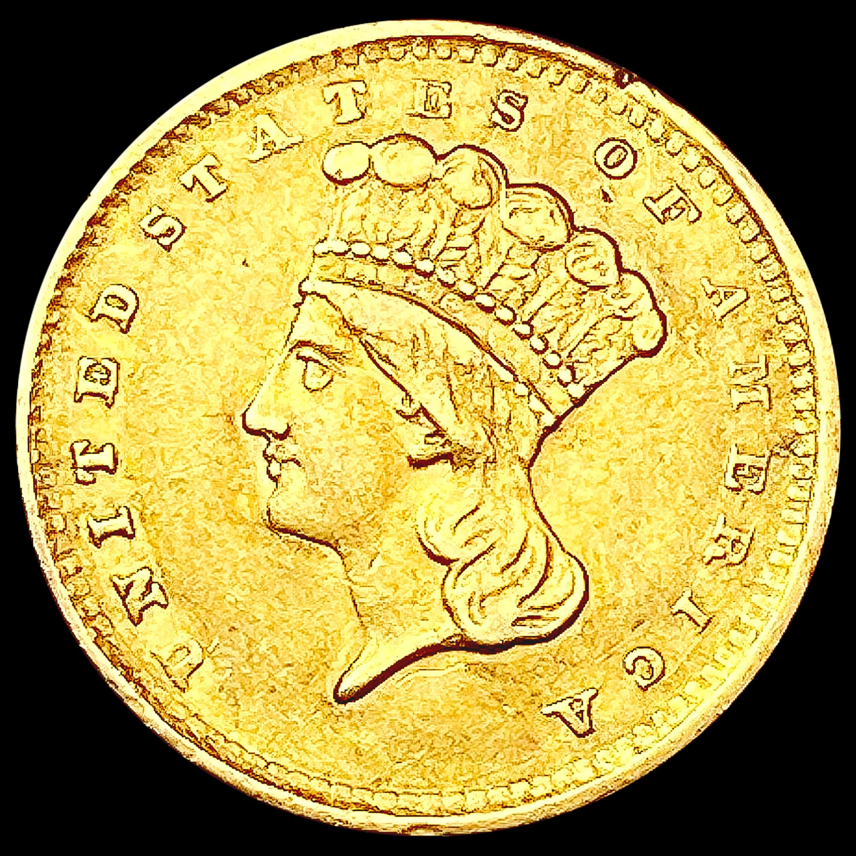 1856 Rare Gold Dollar CLOSELY UNCIRCULATED