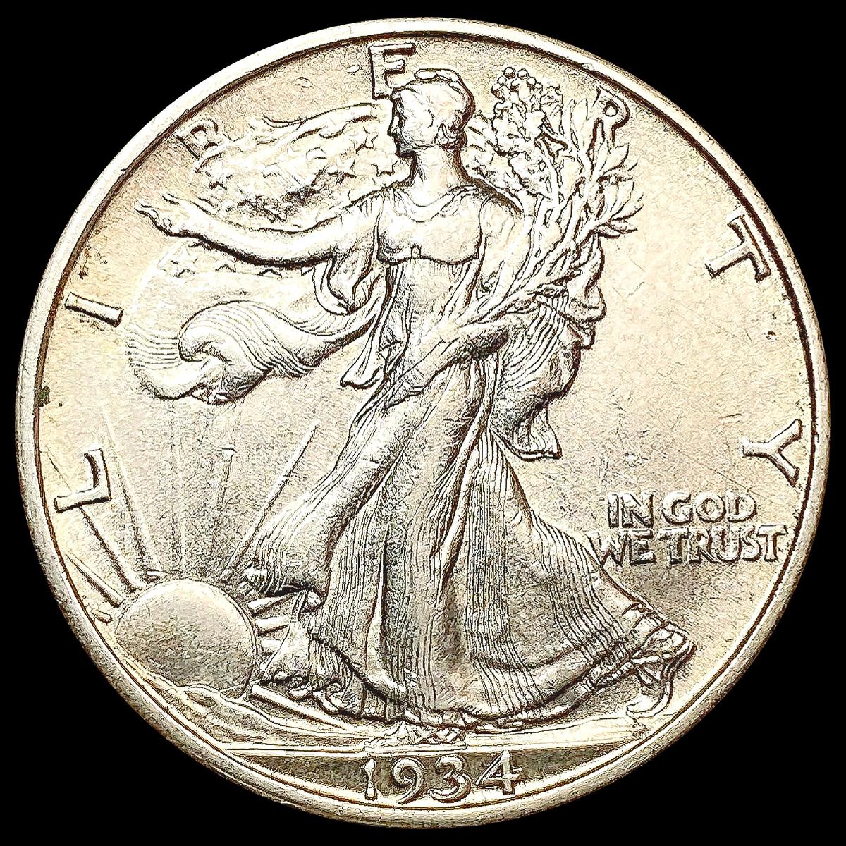 1934-S Walking Liberty Half Dollar UNCIRCULATED