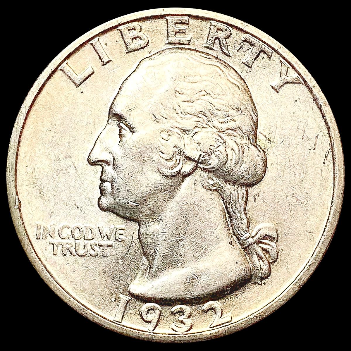 1932-S Washington Silver Quarter UNCIRCULATED