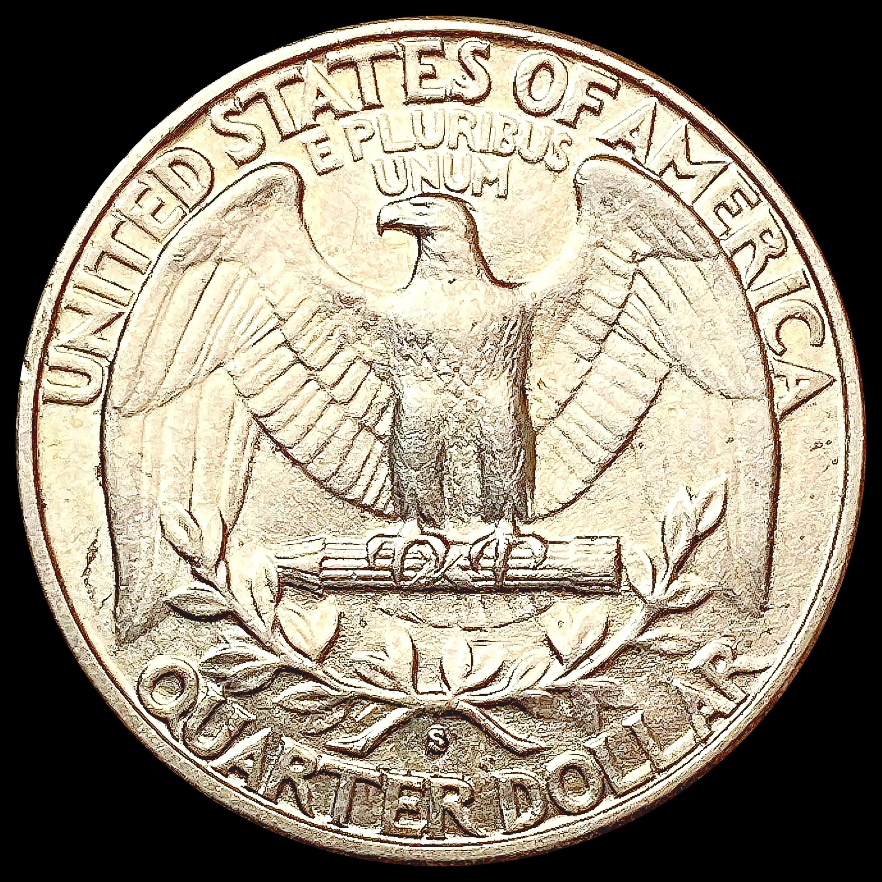 1932-S Washington Silver Quarter UNCIRCULATED