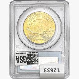 1927 $20 Gold Double Eagle PCGS MS65