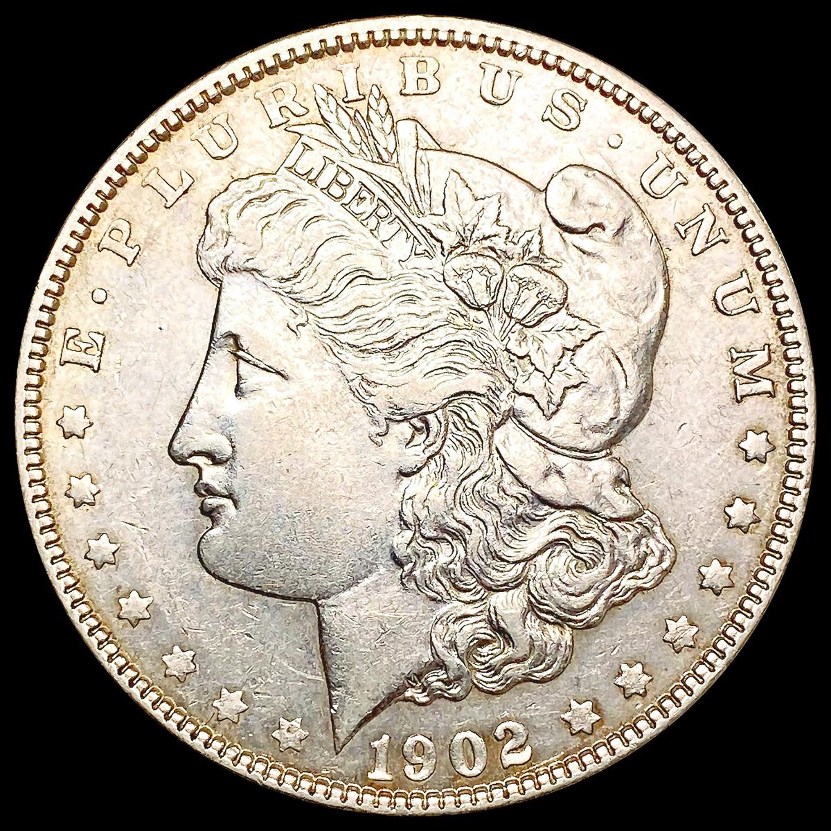 1902 Morgan Silver Dollar CLOSELY UNCIRCULATED