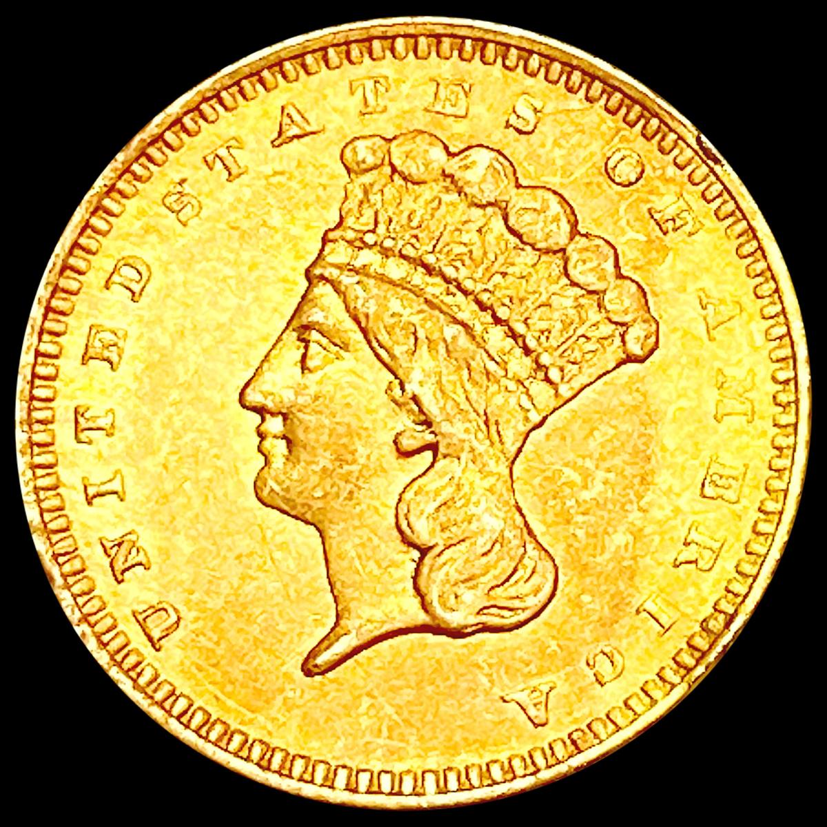 1862 Rare Gold Dollar CLOSELY UNCIRCULATED