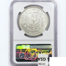 1893 Morgan Silver Dollar NGC AU55