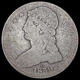 1839-O Capped Bust Half Dollar NICELY CIRCULATED