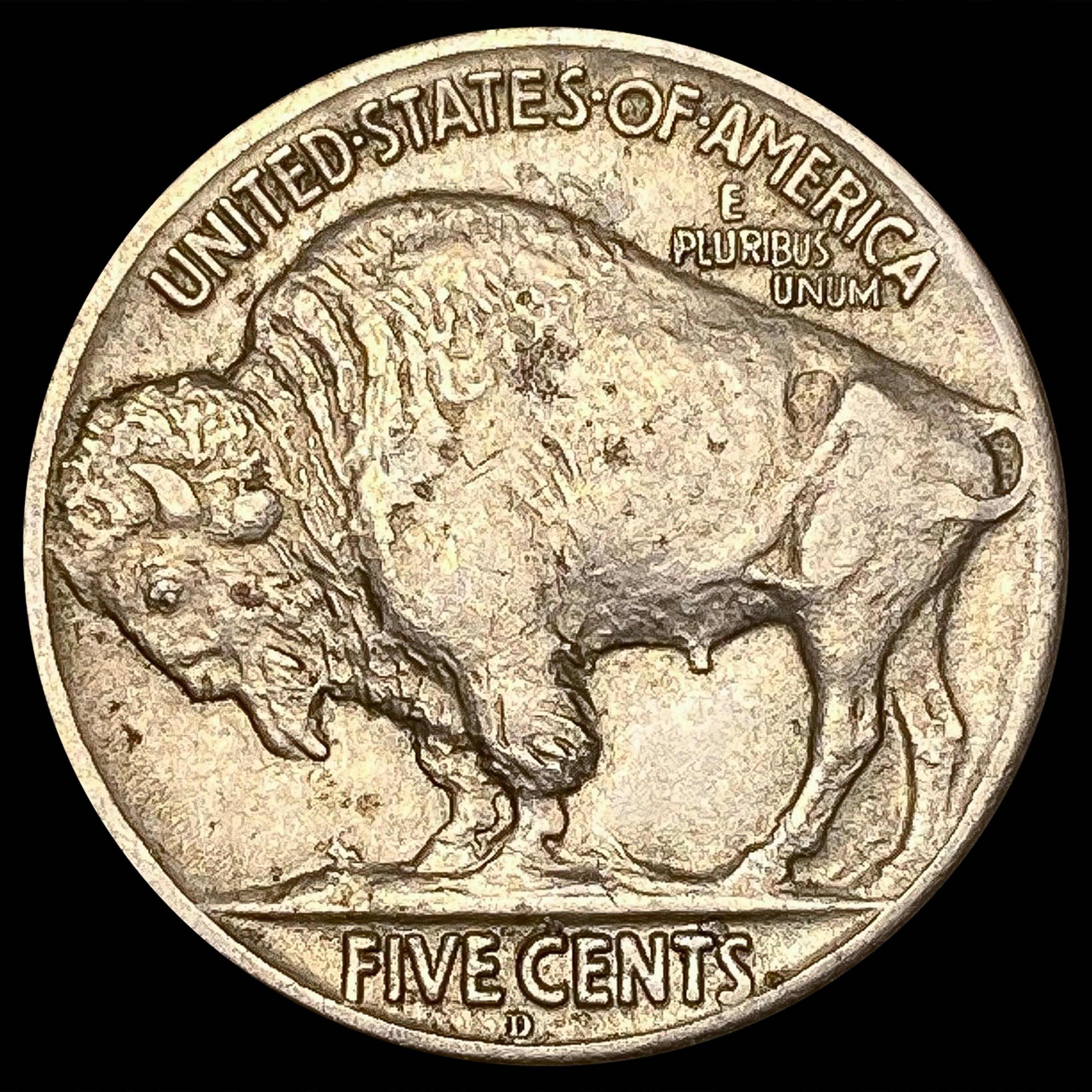 1913-D Buffalo Nickel CLOSELY UNCIRCULATED