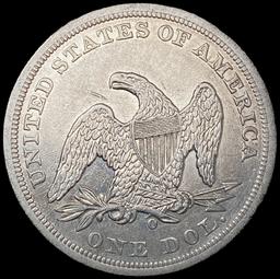 1859-O Seated Liberty Dollar CLOSELY UNCIRCULATED