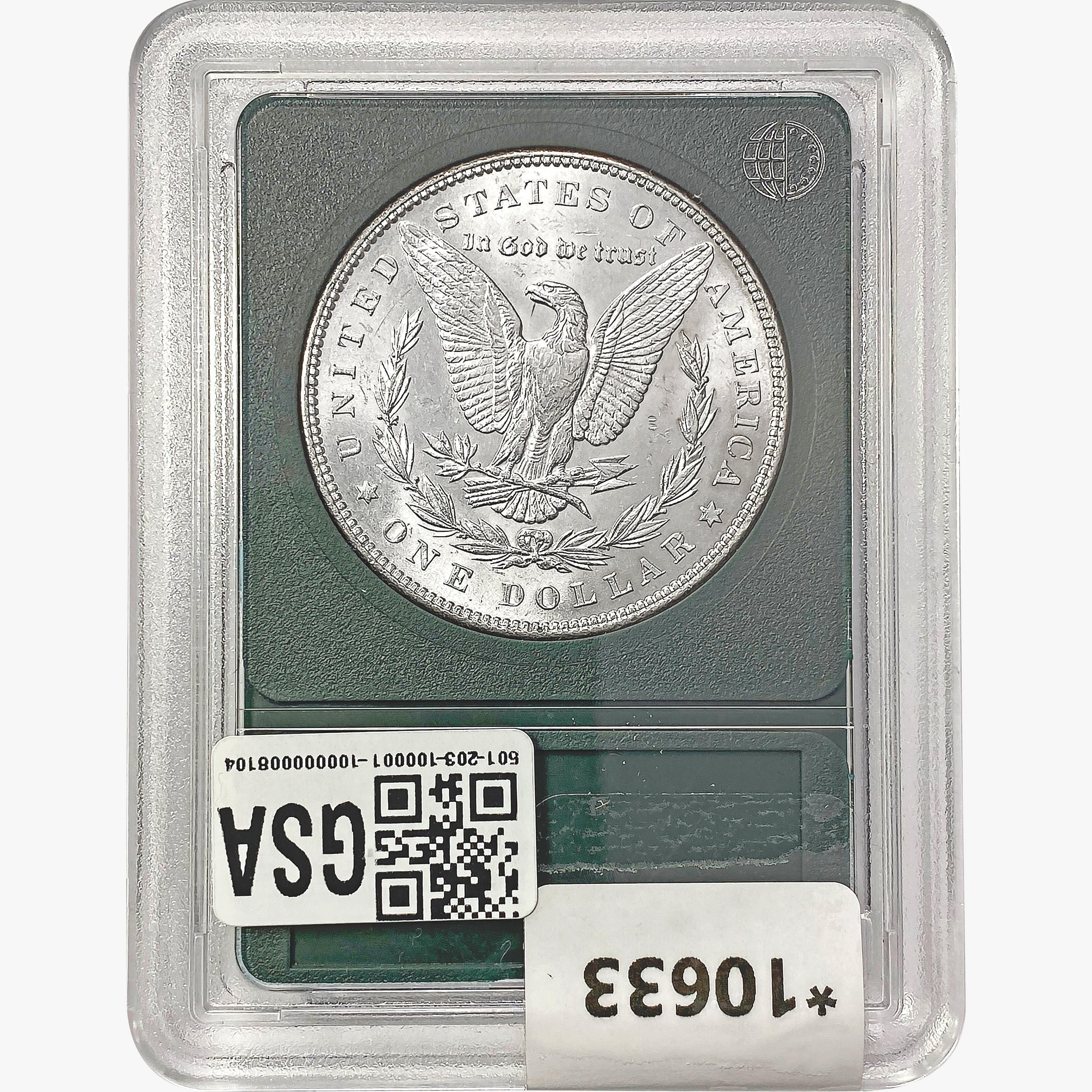 1899 Morgan Silver Dollar GG MS67