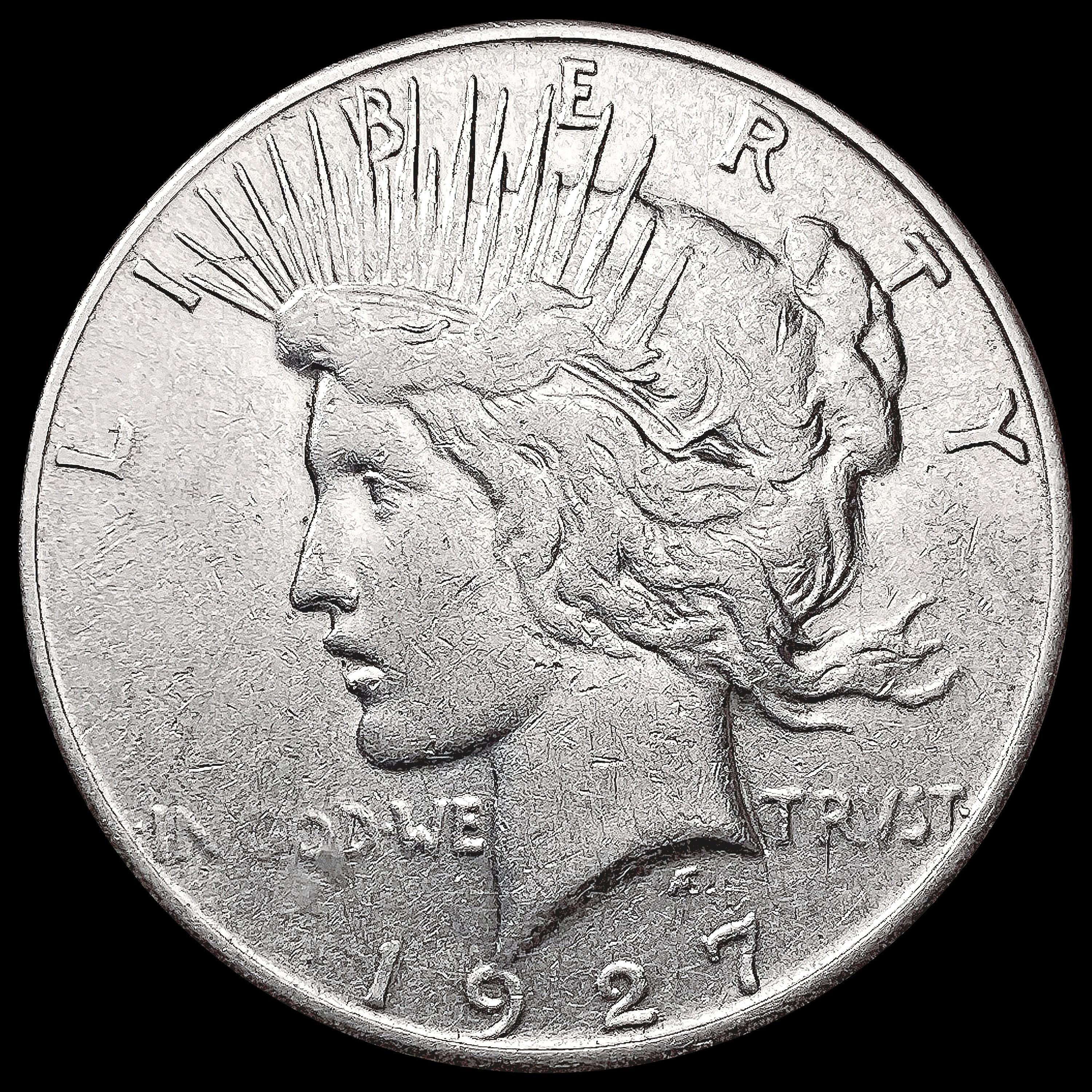 1927-S Silver Peace Dollar NICELY CIRCULATED