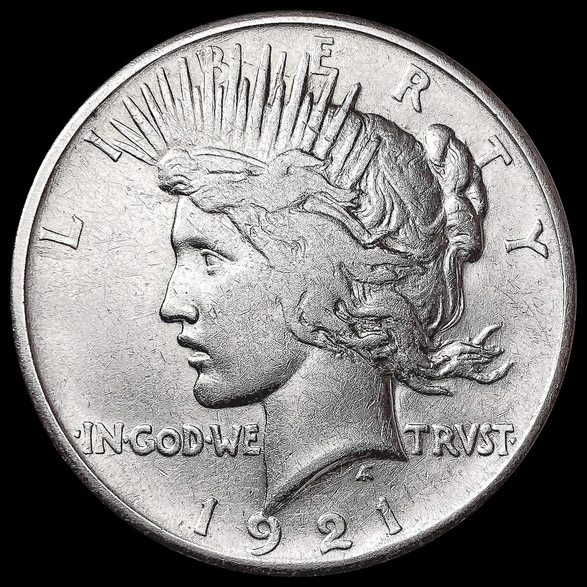 1921 Silver Peace Dollar LIGHTLY CIRCULATED