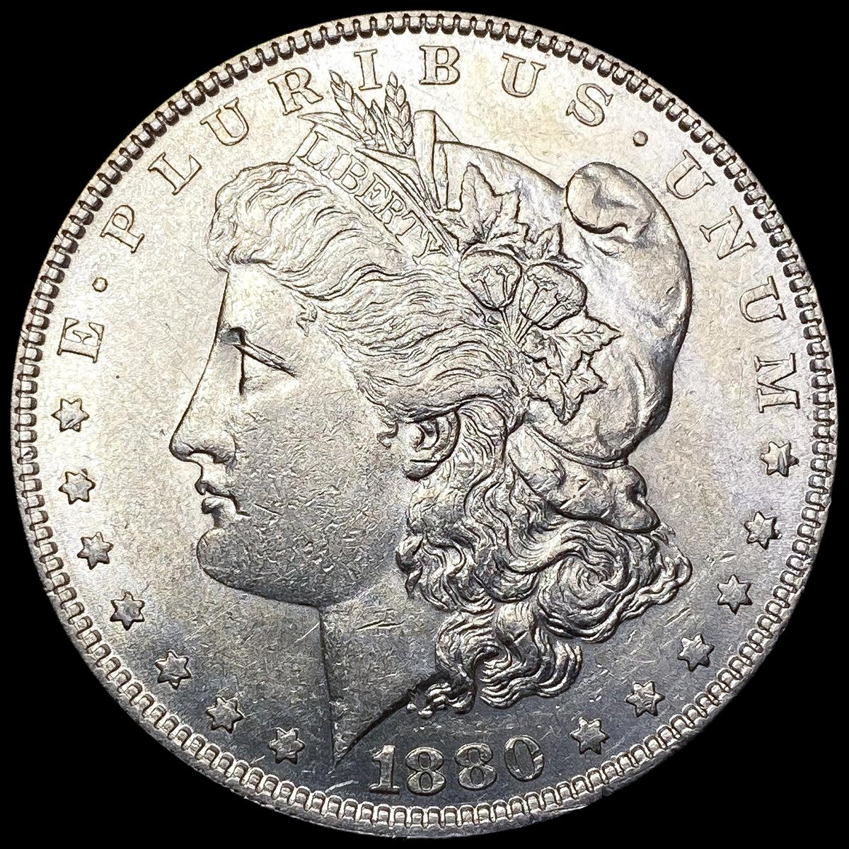 1880-O Morgan Silver Dollar CLOSELY UNCIRCULATED