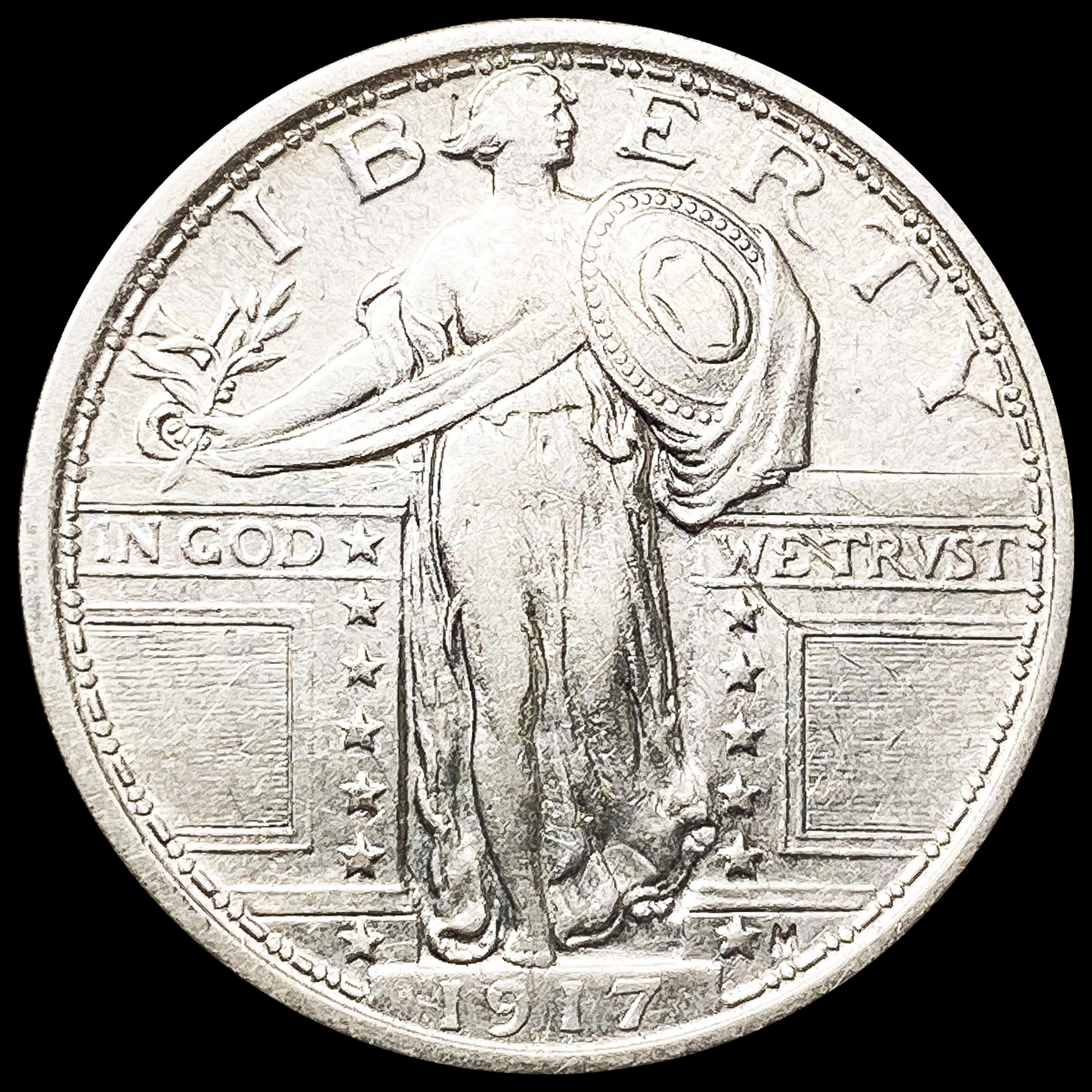 1917 Standing Liberty Quarter CLOSELY UNCIRCULATED