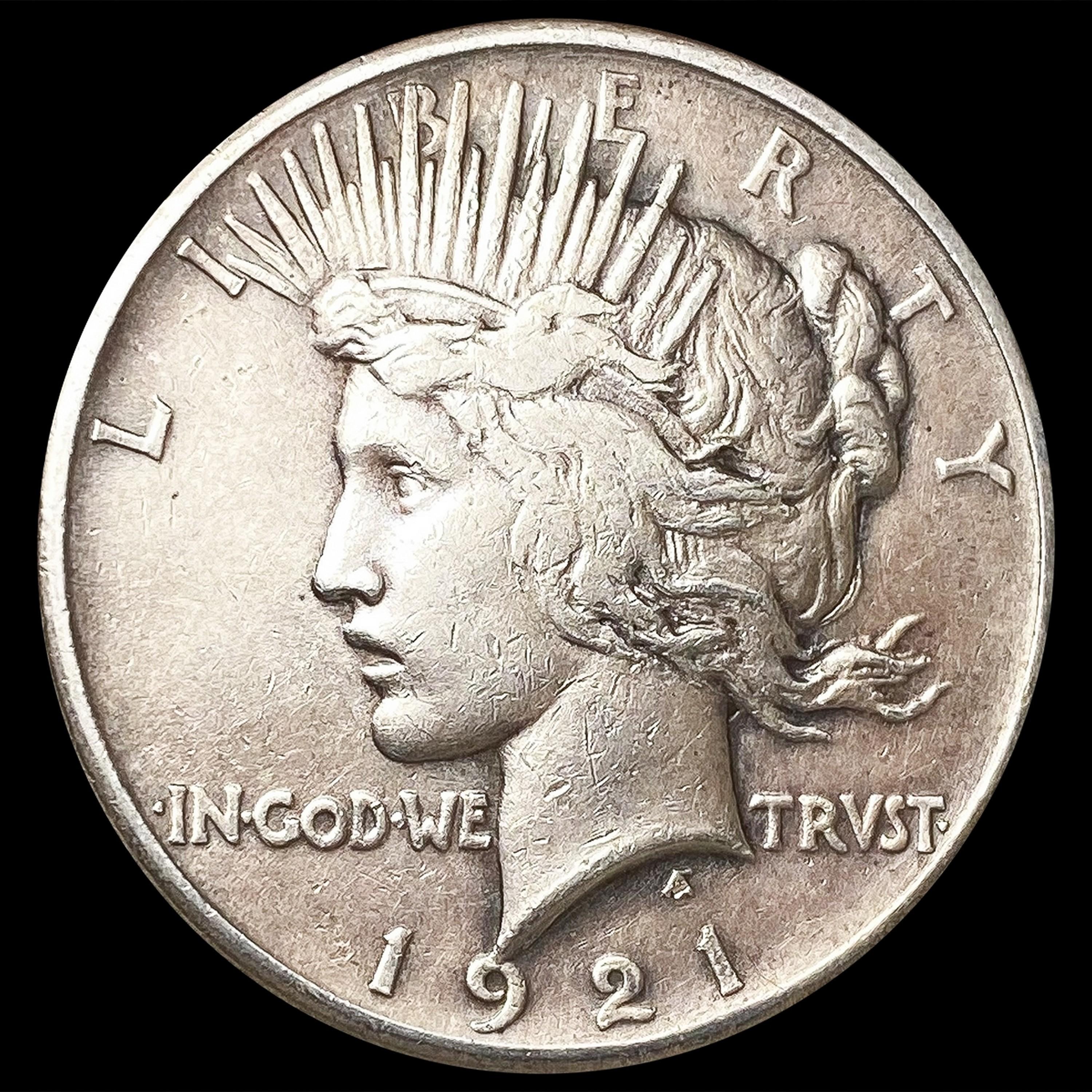 1921 Silver Peace Dollar NICELY CIRCULATED