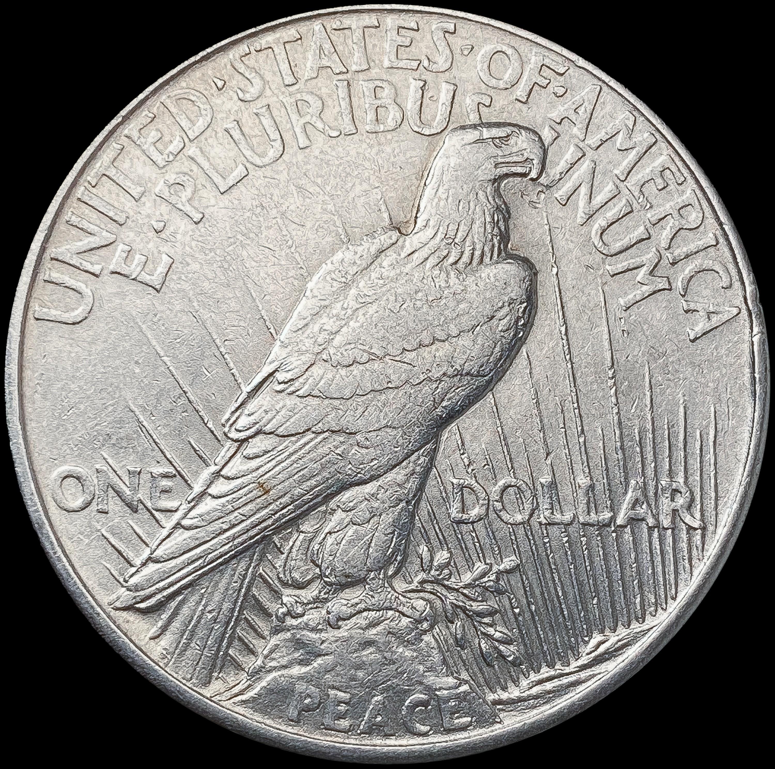 1921 Silver Peace Dollar NICELY CIRCULATED