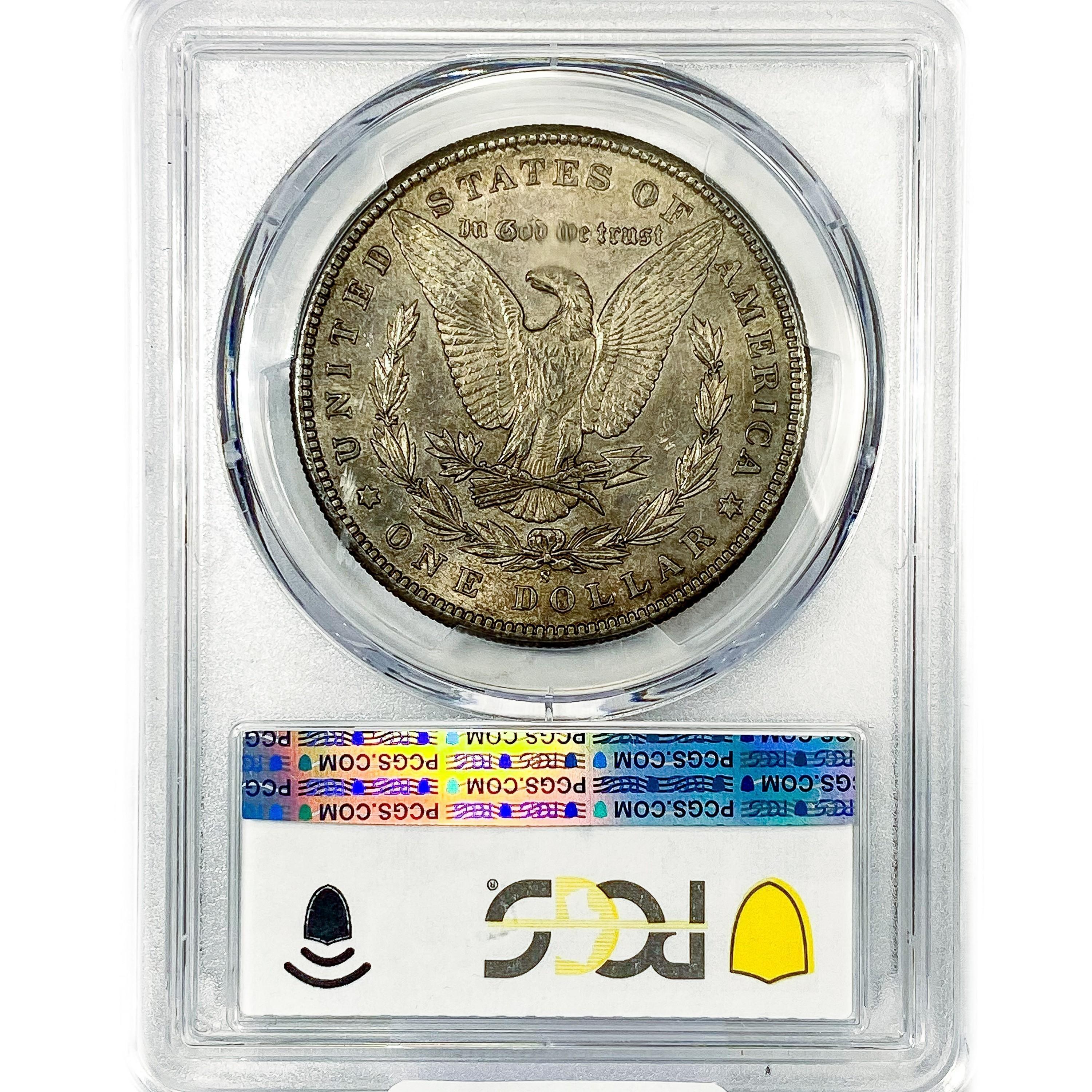1898-S Morgan Silver Dollar PCGS AU58