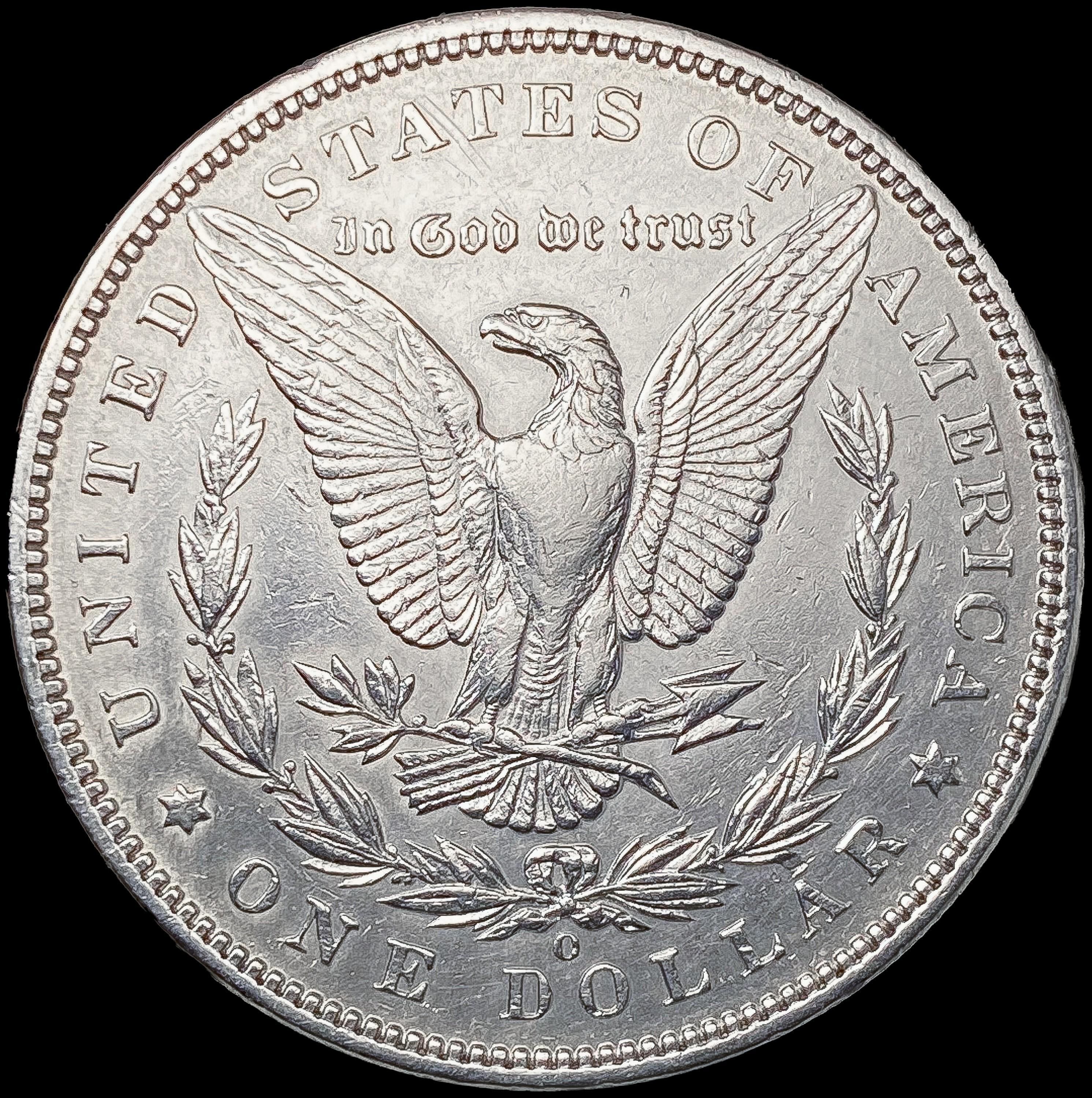 1896-O Morgan Silver Dollar NEARLY UNCIRCULATED