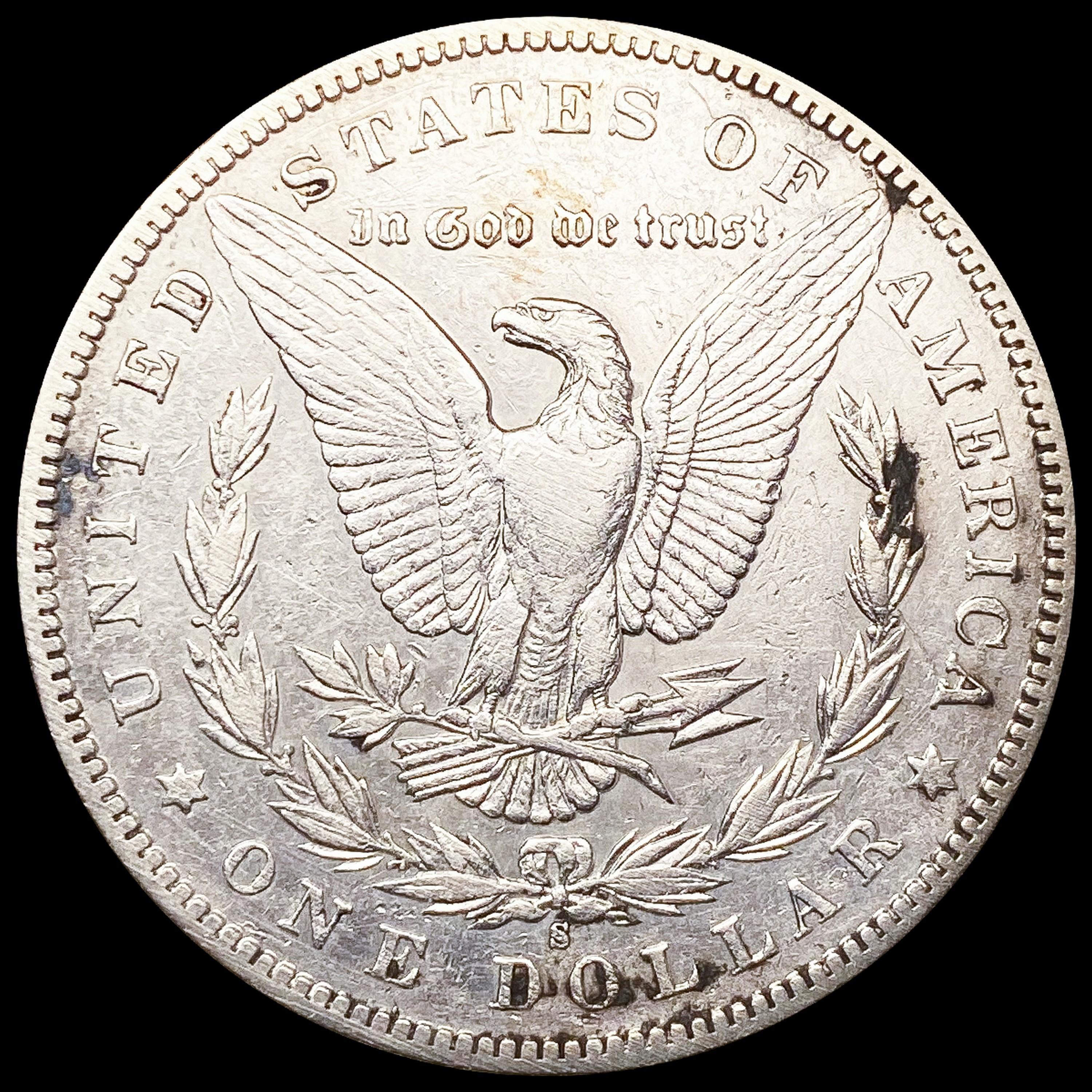 1896-S Morgan Silver Dollar LIGHTLY CIRCULATED