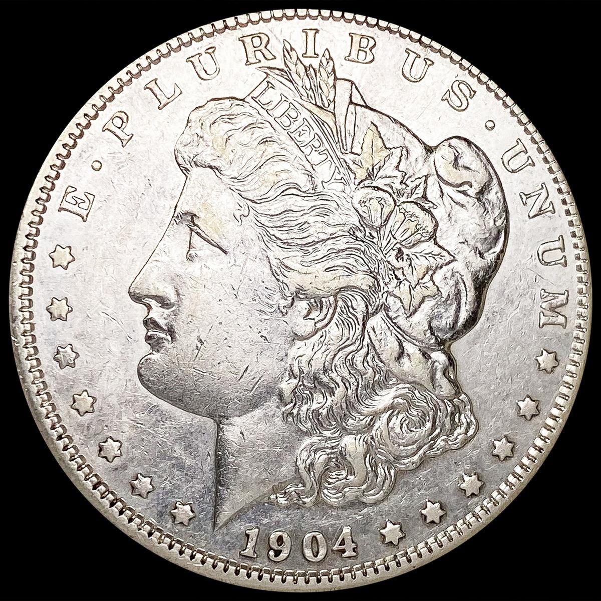 1904-S Morgan Silver Dollar CLOSELY UNCIRCULATED