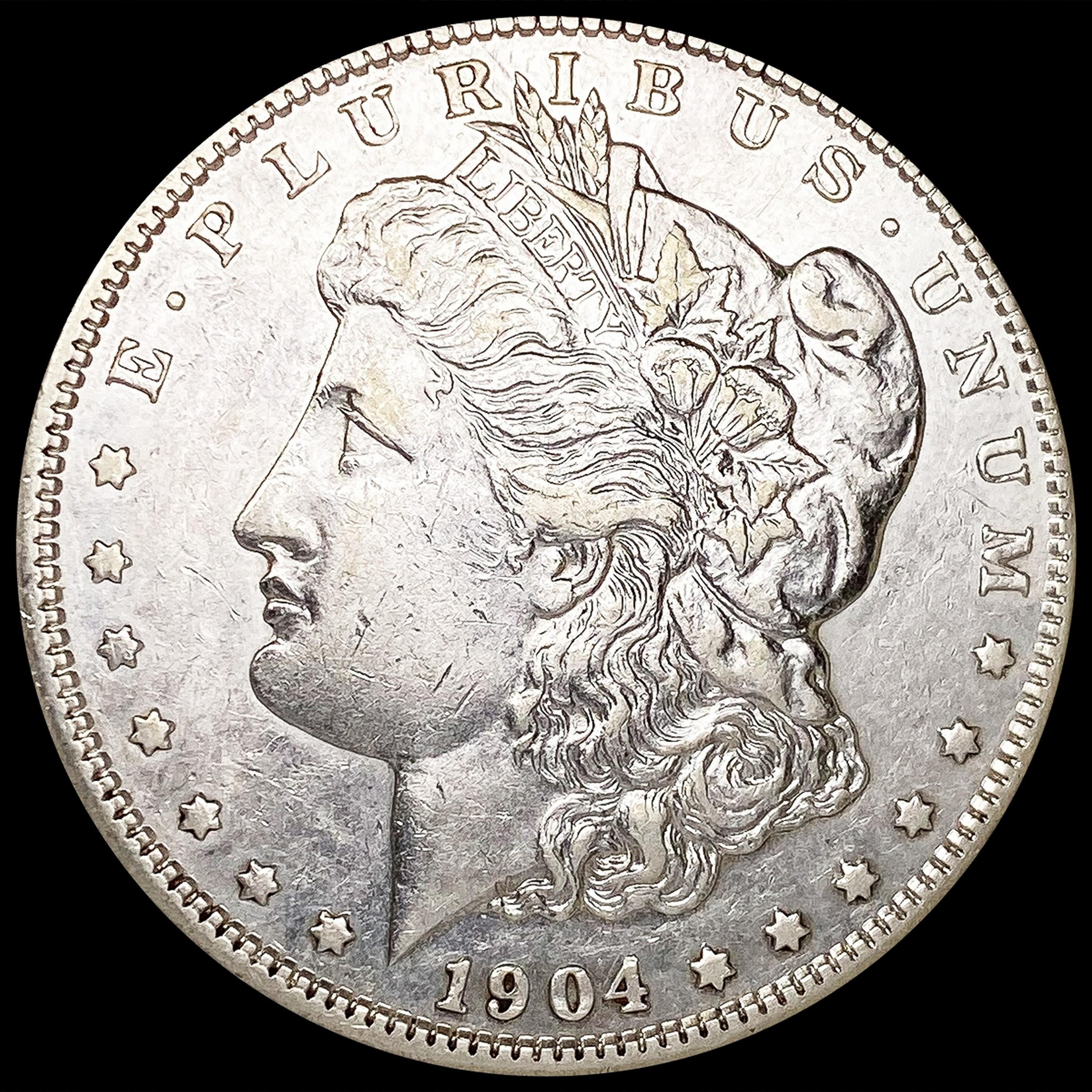 1904-S Morgan Silver Dollar CLOSELY UNCIRCULATED