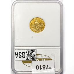 1911 $2.50 Gold Quarter Eagle NGS MS63