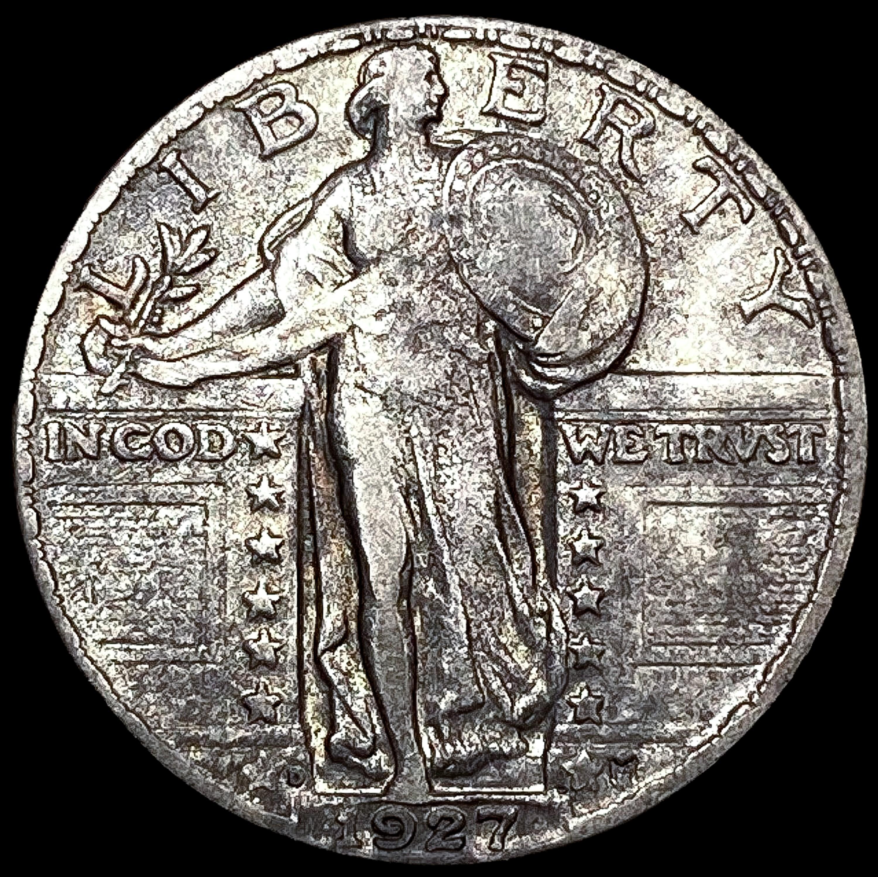 1927-D Standing Liberty Quarter NEARLY UNCIRCULATE