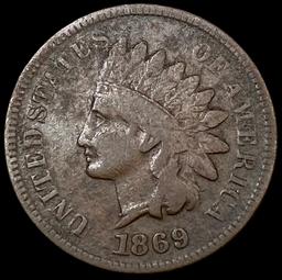 1869 Indian Head Cent LIGHTLY CIRCULATED