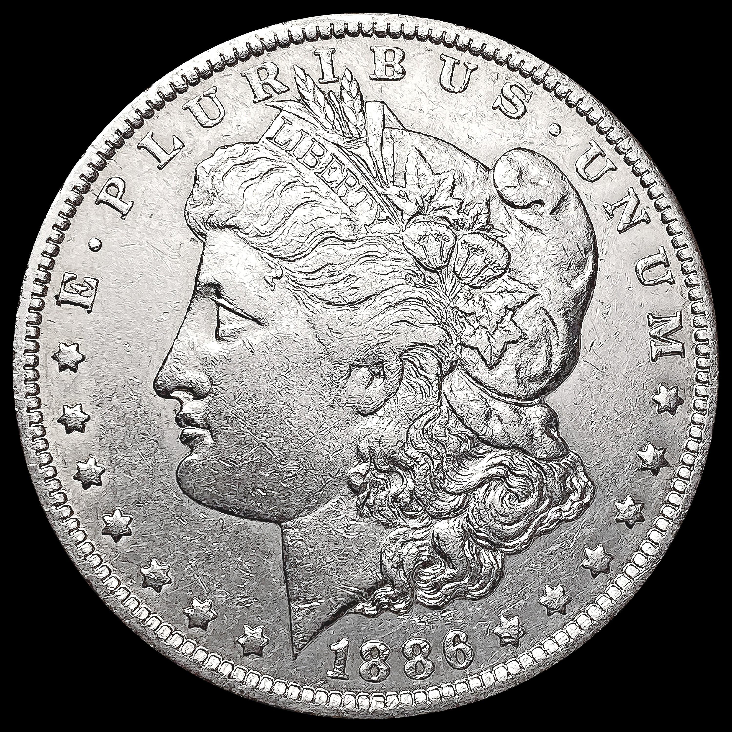 1886-O Morgan Silver Dollar CLOSELY UNCIRCULATED