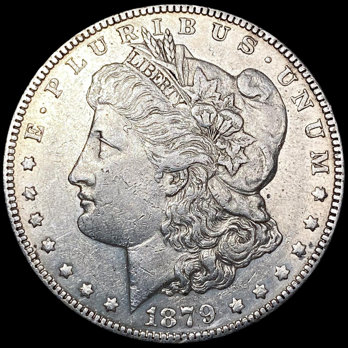 1879-S 7TF Rev 78 Morgan Silver Dollar CLOSELY UNC