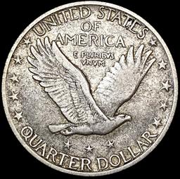 1917-D Standing Liberty Quarter LIGHTLY CIRCULATED