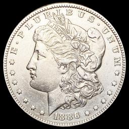 1886 Morgan Silver Dollar CLOSELY UNCIRCULATED