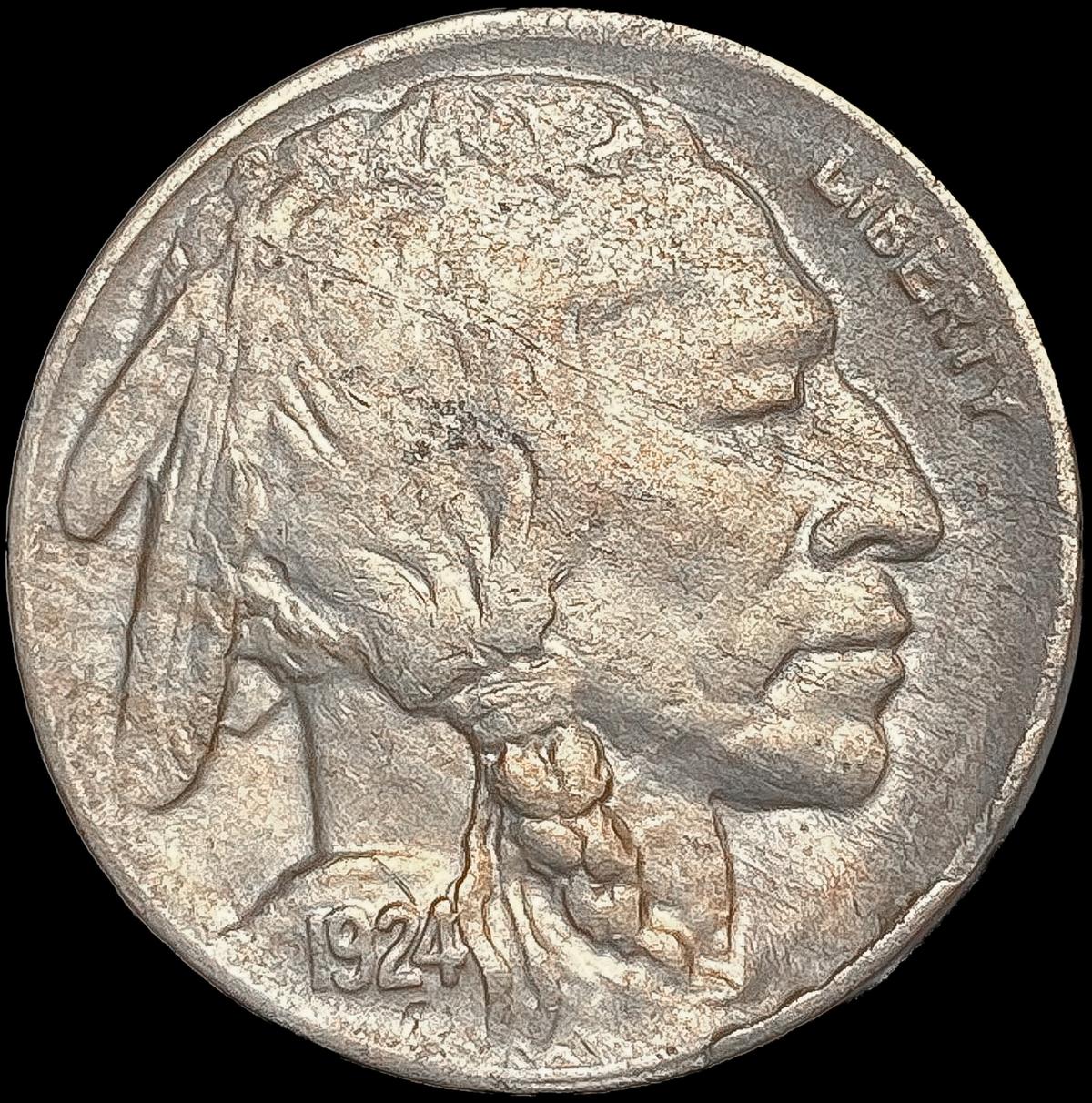 1924-D Buffalo Nickel LIGHTLY CIRCULATED