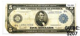 1914 $5 Fed. Reserve Note