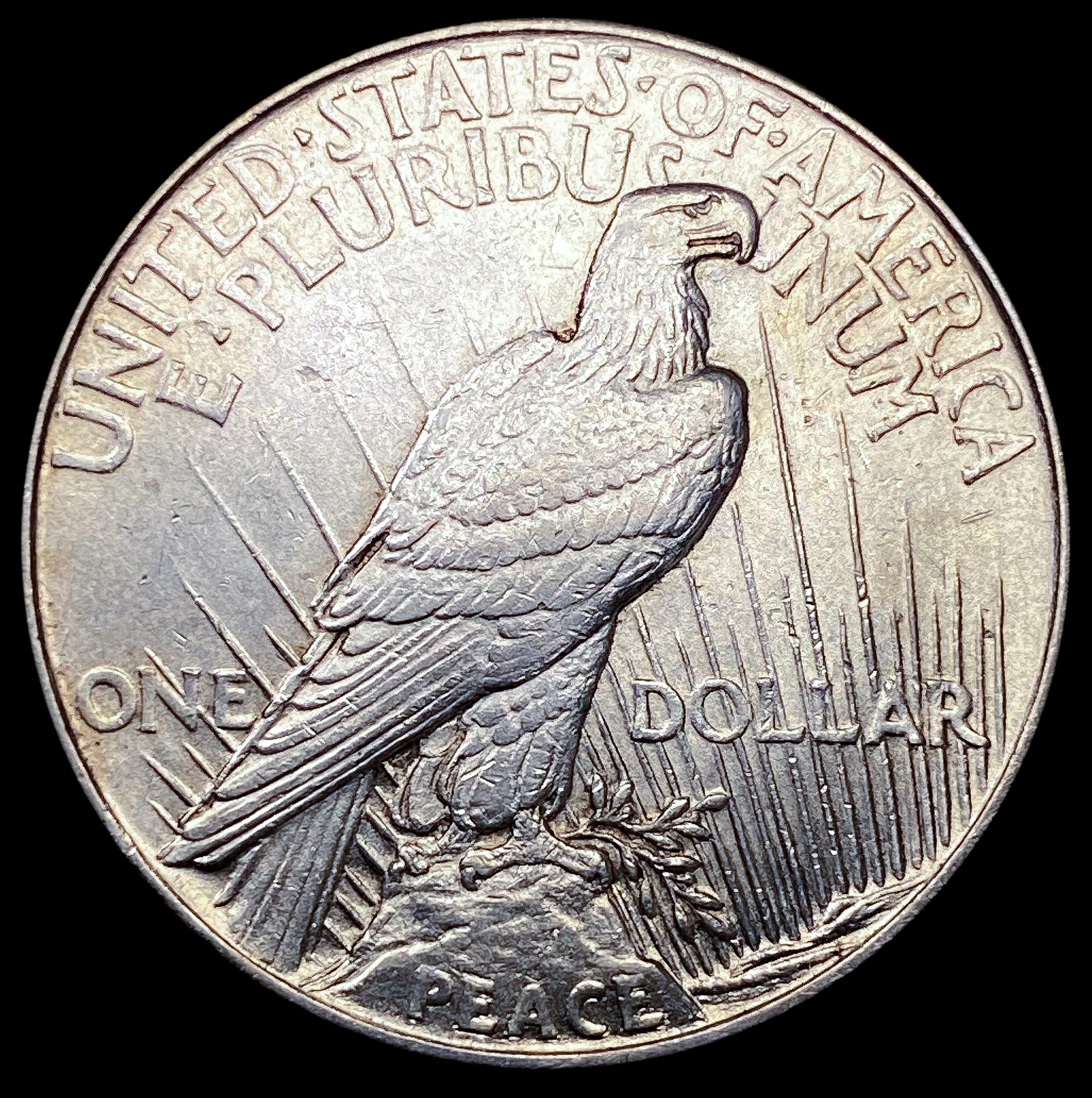 1921 Silver Peace Dollar CHOICE AU