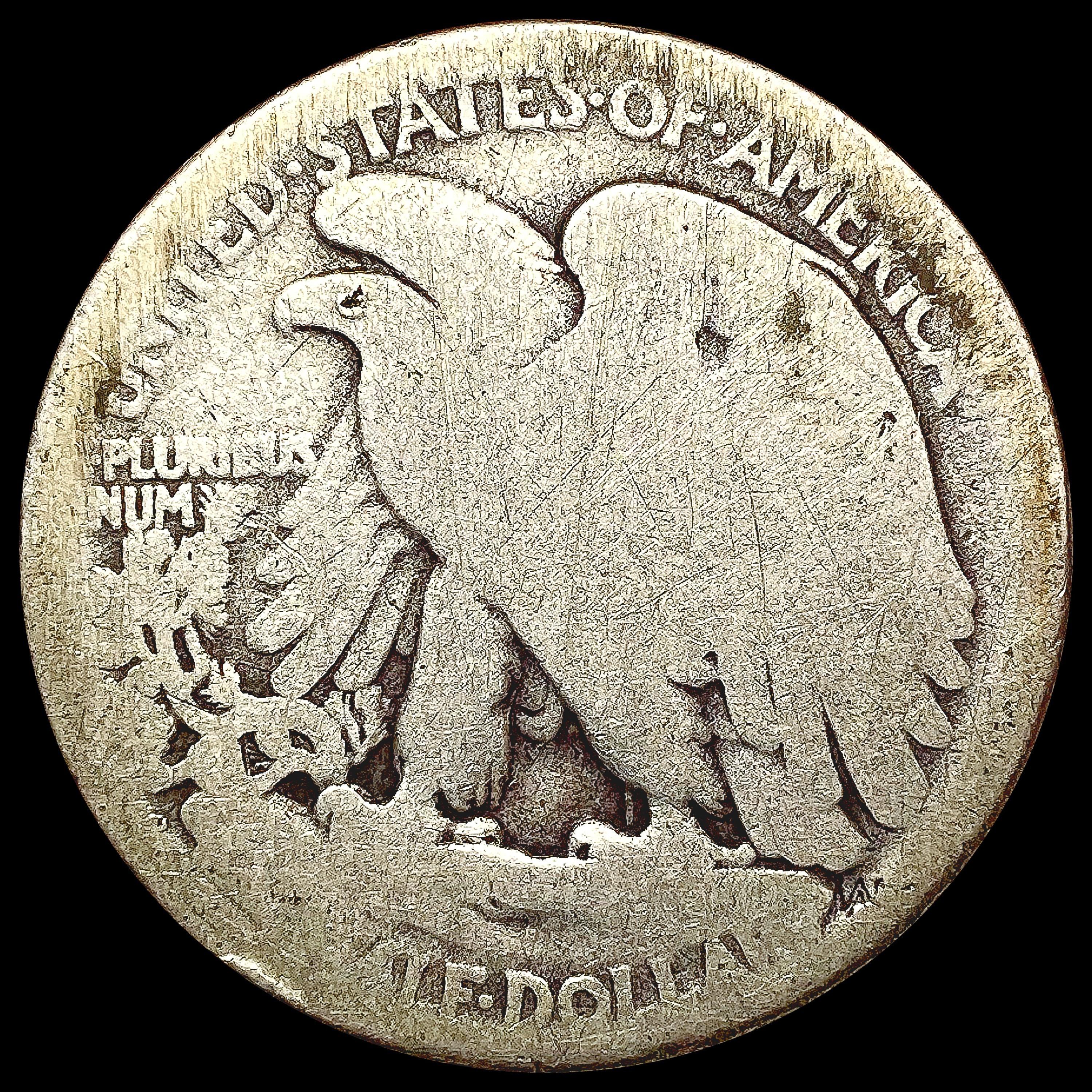 1921-D Walking Liberty Half Dollar NICELY CIRCULAT