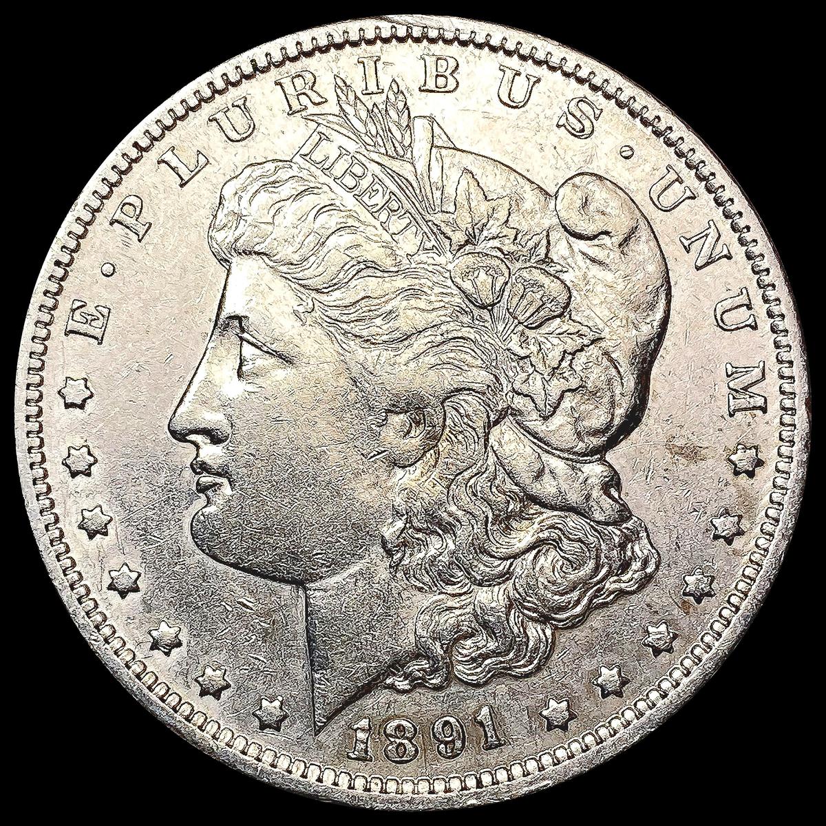 1891-O Morgan Silver Dollar CLOSELY UNCIRCULATED