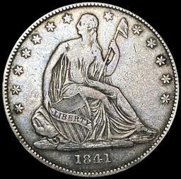 1841-O Seated Liberty Half Dollar NEARLY UNCIRCULA