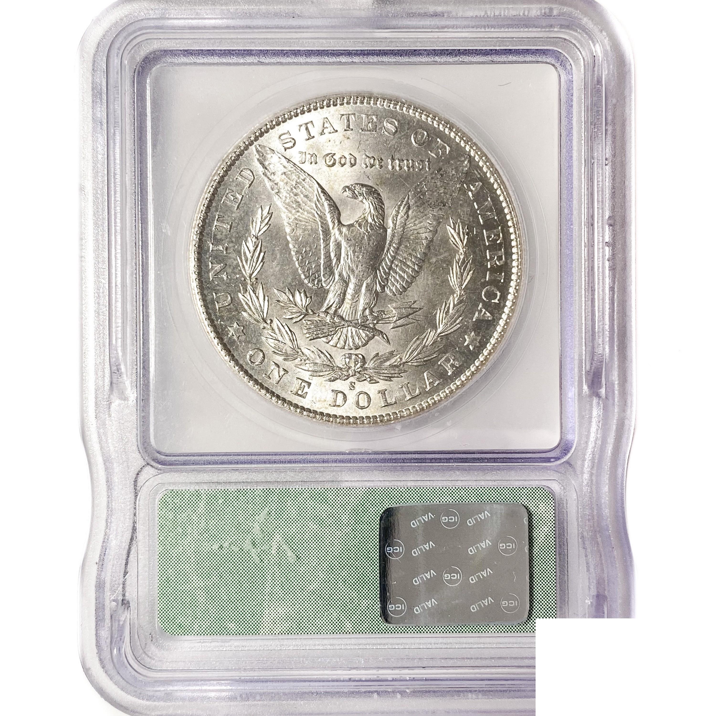 1902-S Morgan Silver Dollar ICG MS62