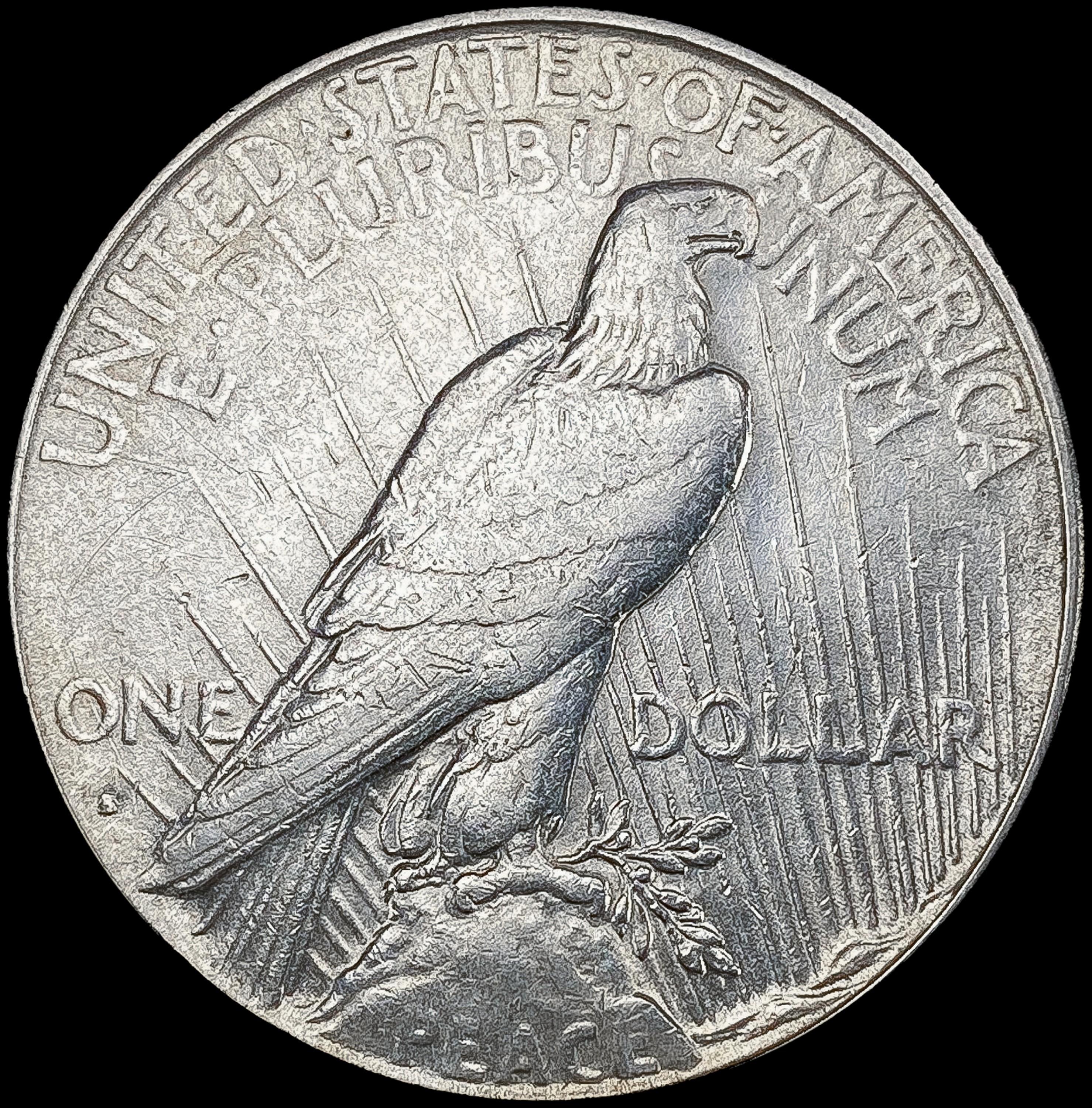 1934-S Silver Peace Dollar CLOSELY UNCIRCULATED