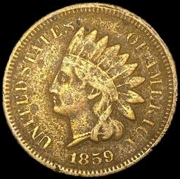 1859 Indian Head Cent NICELY CIRCULATED