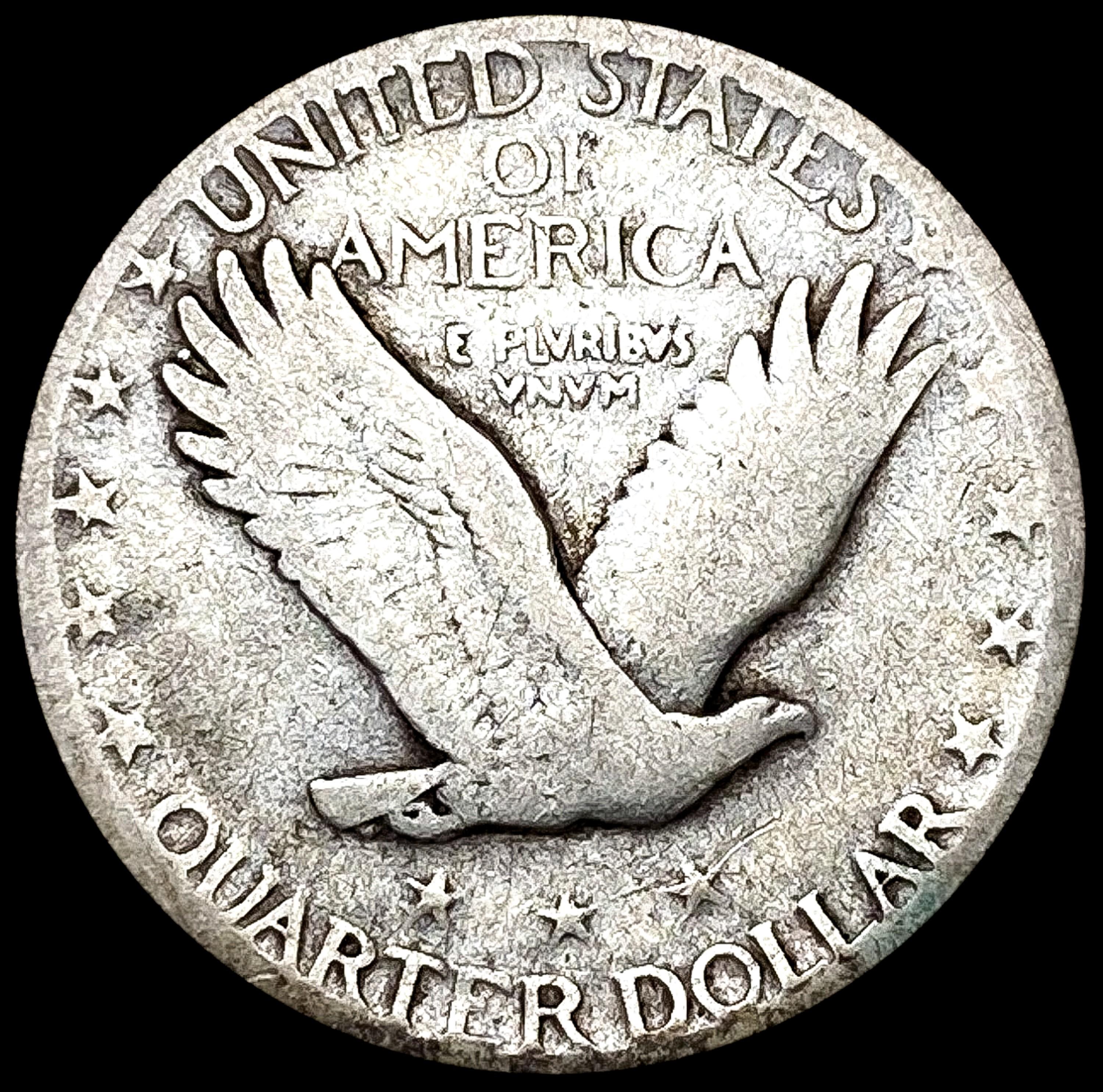 1927-D Standing Liberty Quarter NICELY CIRCULATED