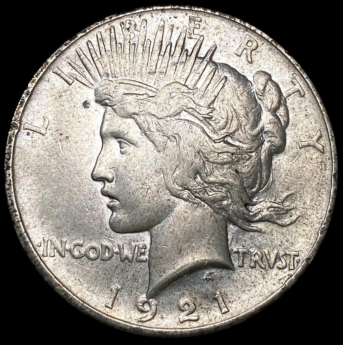 1921 Silver Peace Dollar LIGHTLY CIRCULATED