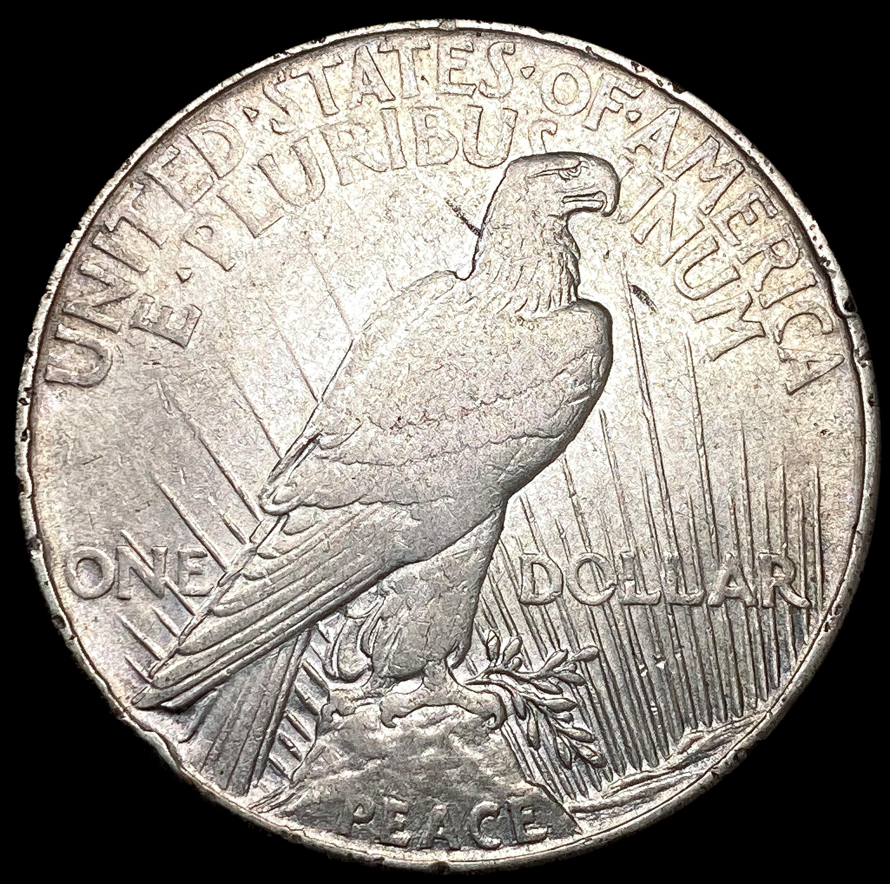 1921 Silver Peace Dollar LIGHTLY CIRCULATED